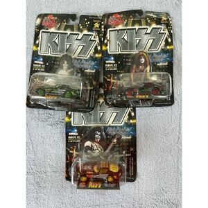 Racing Champions KISS Die Cast Hot Rockin Cat Man The Demon Star Child Lot 1998